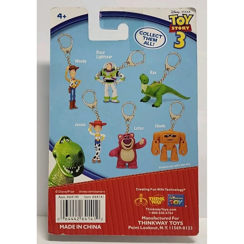 Disney Pixar Toy Story 3 Buzz Lightyear Keychain NEW Sealed MIB Toy Gift Collect